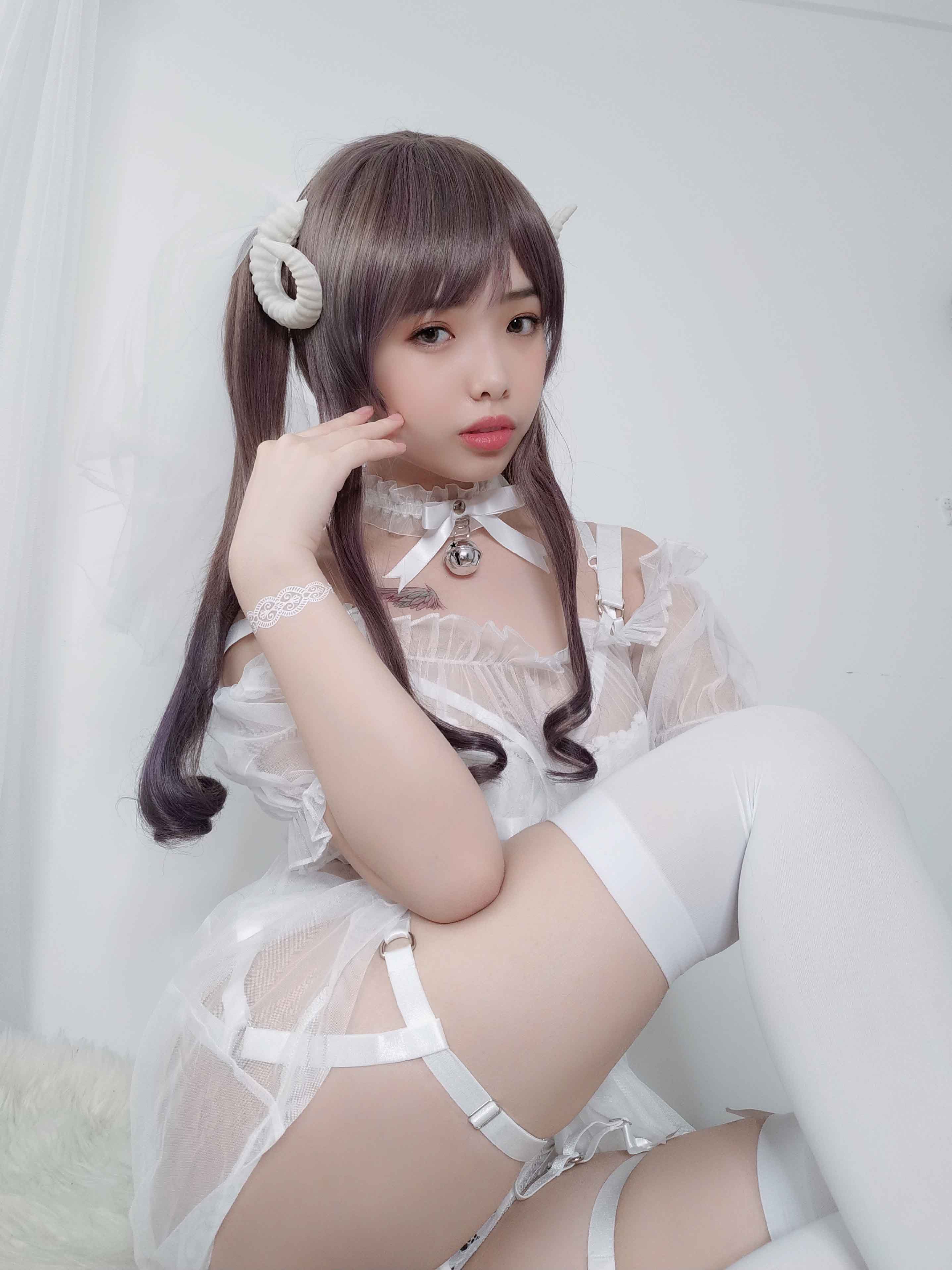 [雯妹不讲道理]NO.023绵羊白色绑带插图5